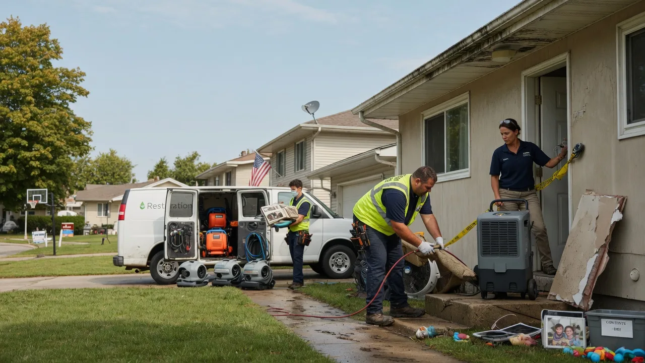 Water Damage Restoration in Bluebell, UT near me